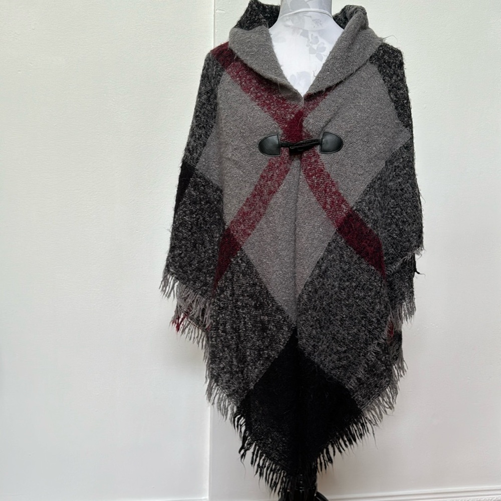 Altare Open Front Shawl Toggle Wrap